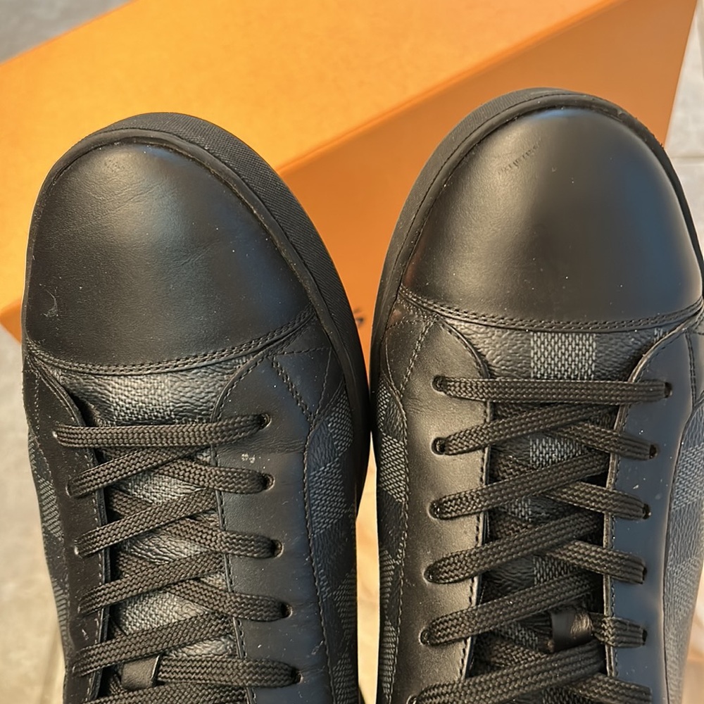 100% authentic Louis Vuitton men’s Sneaker shoe MS0221 with box and extra laces - Picture 8 of 11